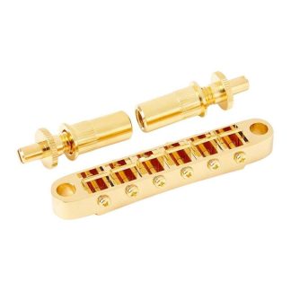 Tune-O-Matic Gotoh® APGE103B-T Bridge Gold