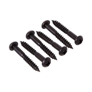 Set of 6 Tremolo Mounting Screws Black