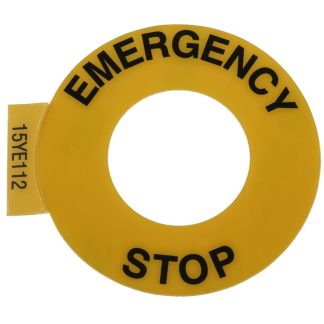 Piastra per legenda Allen Bradley per uso con Serie 800F