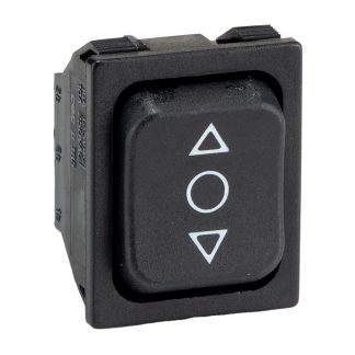 Interruttore a bilanciere RS PRO, DPST, On-Off-On, , Rosso