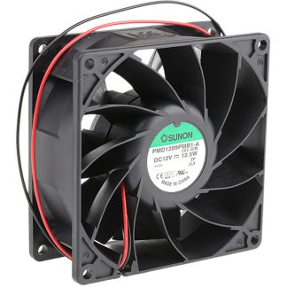 Ventola assiale in c.c. Sunon PMD, 204.3m³/h, 12 V dc, 92 x 92 x 38mm