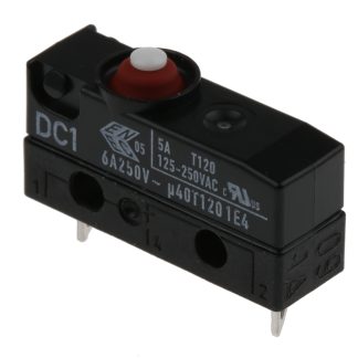 Microinterruttore, ZF, SPST, 6 A a 250 V c.a., IP6K7, A saldare