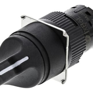 Selettore Schneider Electric XB6EAD221P a 2 posizioni , diam. foro 16mm