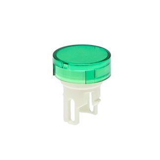 Lente pulsante Rotonda Omron A3CT-500G, colore Verde
