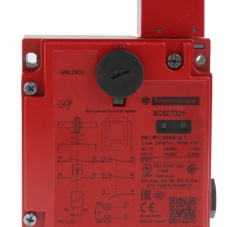 Interruttore di interblocco a solenoide Telemecanique Sensors XCS E, 48V ca/cc, IP67