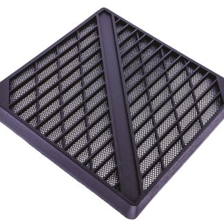Filtro per ventilatore ebm-papst in PET 126 x 126mm per ventola da 120mm