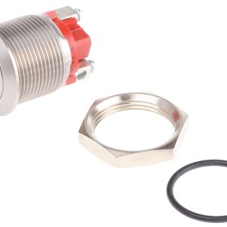 Interruttore a pulsante APEM, Momentaneo, SPST, luminoso, 50 mA a 24 V c.c., IP65