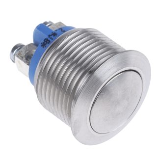 Interruttore a pulsante APEM, Momentaneo, SPST, , 200 mA a 48 V c.c., IP65 Montaggio a pannello