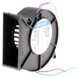 Ventilatore centrifugo ebm-papst, 61m³/h, 24 V dc, 93.5 x 97 x 33mm