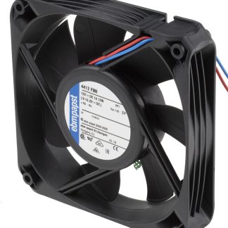 Ventola assiale in c.c. ebm-papst 4400 FN, 225m³/h, 12 V dc, 119 x 119 x 25mm