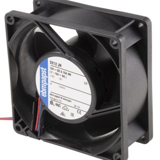 Ventola assiale in c.c. ebm-papst 3200 J - S-Force, 146m³/h, 12 V dc, 92 x 92 x 38mm