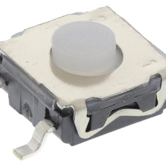 Interruttore tattile C & K, SPST, 6.20 x 6.20 x 3.50mm, L. attuatore 0.9mm, Montaggio superficiale