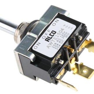 Interruttore a leva commutazione blocco IP67 On-Off-On SPDT con terminali Linguetta