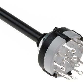 Commutatore rotante CK1030 6 vie, 250 V dc, 250V ca