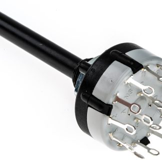 Commutatore rotante CK1032 3 vie, 250 V ac, 250V cc