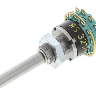 Commutatore rotante 500398-000-000-000 6 vie, 115V ca My shorting