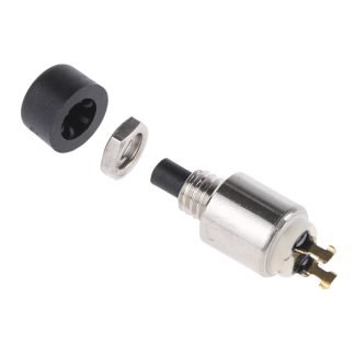 Interruttore a pulsante miniaturizzato APEM, Momentaneo, SPST, 100 mA a 30 V cc Montaggio a pannello