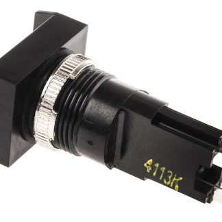 Interruttore a pulsante Saia-Burgess, Momentaneo, SPDT, luminoso, IP67 Montaggio a pannello