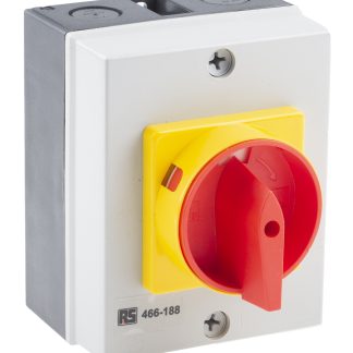 Interruttore di isolamento RS PRO, 3P, 40A, 690V ca, per guida DIN, IP65