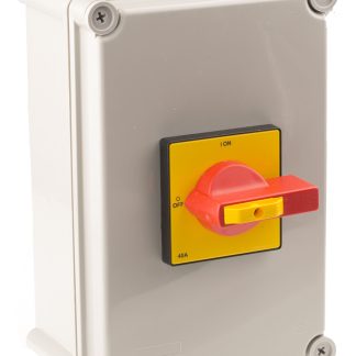 Interruttore di isolamento RS PRO, 6P, 40A, 690V ca, per guida DIN, IP65