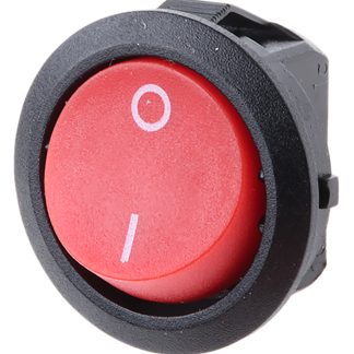 Interruttore a bilanciere Marquardt, SPST, On-Off, , Rosso