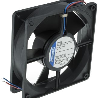 Ventola assiale in c.c. ebm-papst 4300, 140m³/h, 24 V dc, 119 x 119 x 32mm