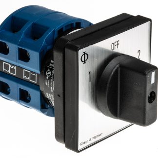 Interruttore Cam Kraus & Naimer CA20.A211/GBA001.E, bipolare, 3 posizioni, 20A