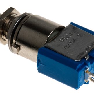 Interruttore a pulsante miniaturizzato APEM, A ritenuta, SPDT, , 4 A a 30 V c.c. Montaggio a pannello