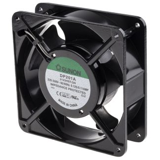 Ventola assiale in c.a. Sunon DP201, 144.4m³/h, 230 V c.a., 119 x 119 x 38mm
