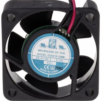 Ventola assiale in c.c. RS PRO, 13.8m³/h, 12 V c.c., 40 x 40 x 15mm