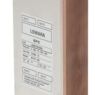 Scambiatore di calore liquidi, 525.4 x 112 x 24.1mm
