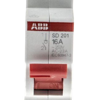 Interruttore di isolamento ABB 2CDD281101R0016 SD201/16 serie SD201, 1P, NO, 16A