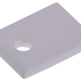 Pad interfaccia termica Silfox in Ossido di alluminio ceramico, 19.3 x 14mm, spessore 2.5mm, 20W/m·K