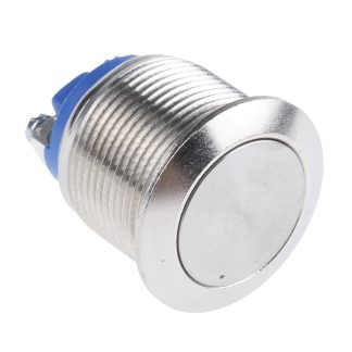 Interruttore a pulsante APEM, Momentaneo, SPST, , 2 A a 48 V c.c. Montaggio a pannello