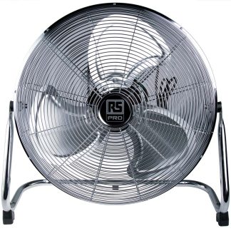 Ventilatore da tavolo RS PRO Pavimento, 70,80,100m³/min Tipo G - connettore inglese a 3 pin 230 V