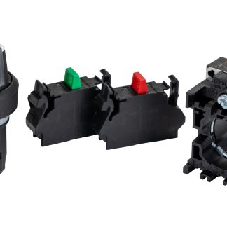 Selettore Siemens 3SU1100-2BF60-3MA0 a 2 posizioni , diam. foro 22mm