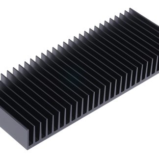 Dissipatore Fischer Elektronik 75 x 200 x 25mm, 1.4K/W