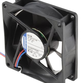 Ventola assiale in c.c. ebm-papst 8400 N, 69m³/h, 12 V dc, 80 x 80 x 25mm