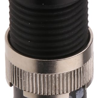 Interruttore a pulsante EAO per uso con Serie 18, col. Nero