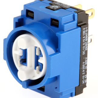 Blocco contatti pulsante EAO, 1CO, 250V ca, terminali a Collegamento rapido/a saldare