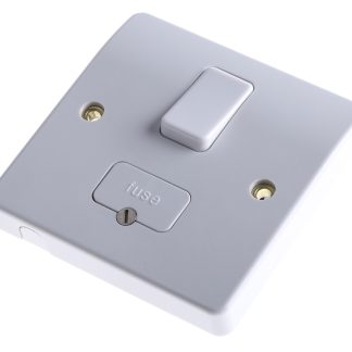 Presa con fusibile MK Electric, 13A, 1 modulo, 2 poli, fusibile BS 1362 86 x 86 x 12.5mm 250V ca