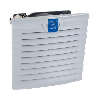 Ventilatore con filtro Rittal 148.5 x 148.5mm, 200 → 240 V c.a., 63 (At 50 Hz) m³/h, 70 (At 60 Hz) m³/h,