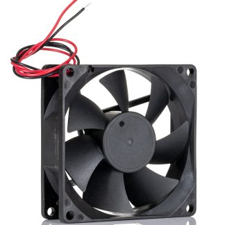 Ventola assiale in c.c. RS PRO, 40cfm, 12 V c.c., 80 x 80 x 25mm