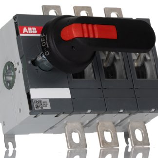Sezionatore con interruttore ABB 1SCA022718R8780 OT400E03P serie OT, 3P, 400A, 690V ca, Montaggio su base OT400E03P,