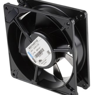 Ventola assiale in c.c. ebm-papst W2G115, 245m³/h, 24 V dc, 127 x 127 x 38mm
