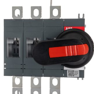 Sezionatore con interruttore ABB 1SCA022720R8300 serie OT, 3P, NO, 250A, 690V ca, Montaggio su base 1SCA022720R8300, ,