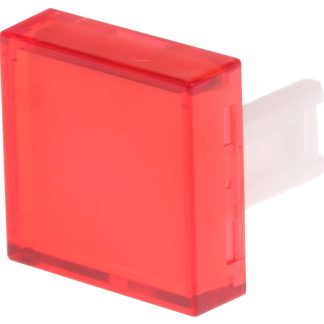 Lente pulsante Quadrata EAO 31-953.2, colore Rosso, per uso con Serie 31
