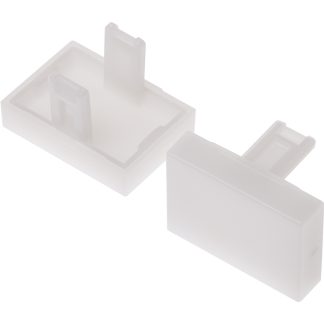 Lente pulsante Rettangolare EAO 31-901.9, colore Bianco, per uso con Serie 31