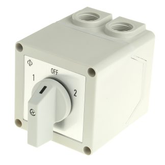 Interruttore Cam Kraus & Naimer C26.A213/GBA007.*PF 4P, 3 posizioni, 32A