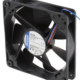 Ventola assiale in c.c. ebm-papst 4400 F, 140m³/h, 12 V dc, 119 x 119 x 25mm